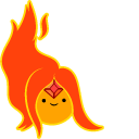 Adventure Time Fire Princess hand cursor