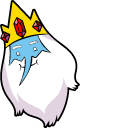 Adventure Time Ice King & Gunter hand cursor