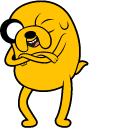 Adventure Time Jake the Dog hand cursor