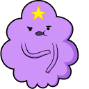 Adventure Time Lumpy Space Princess & Phone hand cursor