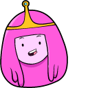 Adventure Time Princess Bubblegum & Jelly Beans Power hand cursor