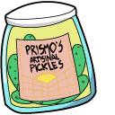 Adventure Time Prismo & Artisanal Pickles hand cursor