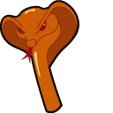 Aladdin Jafar & Snake Staff Animated arrow cursor