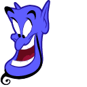 Aladdin Lamp & Genie Animated hand cursor