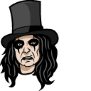 Alice Cooper & Stick Animated hand cursor