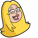 American Dad Francine Smith & Ultra Fresh hand cursor