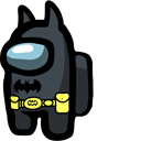 Among Us Batman Skin hand cursor