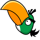 Angry Birds Hal Animated hand cursor