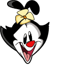 Animaniacs Dot Warner & Glasses hand cursor