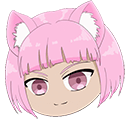 Anime Girl with Cat Ears Animated arrow cursor