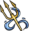 Aquaman & Trident arrow cursor