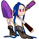 Arcane Jinx Dancing Animated arrow cursor