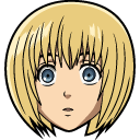 Attack on Titan Armin Arlert & Book hand cursor