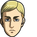 Attack on Titan Erwin Smith Animated hand cursor