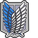 Attack on Titan Gear Sword &  Scout Logo hand cursor