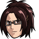 Attack on Titan Hange Zoe & Glasses Animated hand cursor