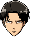 Attack on Titan Levi Ackerman & Sword hand cursor