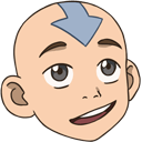 Avatar Aang & Airbending Animated hand cursor