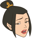 Avatar Azula & Lightning Animated hand cursor