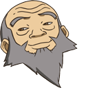 Avatar Iroh & Jasmine Tea Animated hand cursor