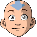 Avatar The Last Airbender Aang & Airbender Staff hand cursor