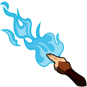 Avatar The Last Airbender Azula & Blue Flames arrow cursor