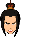 Avatar The Last Airbender Azula & Blue Flames hand cursor