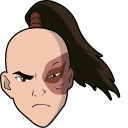 Avatar The Last Airbender Zuko & Blue Spirit Mask hand cursor