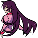 Bakemonogatari Hitagi Senjougahara & Stapler hand cursor