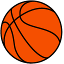 Basketball Hoop & Ball Animated hand cursor