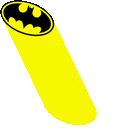 Batman Bat-Signal Animated hand cursor