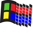 Bill Gates & Windows 95 Logo Animated arrow cursor