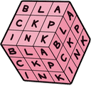 BLACKPINK Light Stick & Rubik’s Cube hand cursor