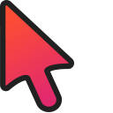 Bloody Mary Gradient arrow cursor