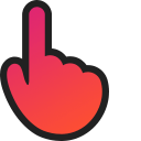 Bloody Mary Gradient hand cursor