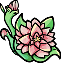 Blossom Flower hand cursor