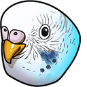 Blue Parakeet hand cursor