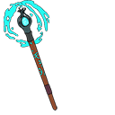 Blue & Pink Magic Staff Animated arrow cursor