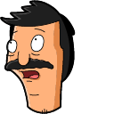 Bob’s Burgers Bob Belcher & Burger hand cursor