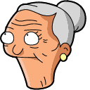 Bob’s Burgers Edith Cranwinkle & Paint Palette hand cursor