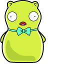 Bob’s Burgers Kuchi Kopi Animated hand cursor