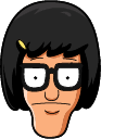 Bob’s Burgers Tina Belcher & Pink Horse hand cursor