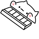 Bongo Cat Animated arrow cursor