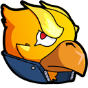 Brawl Stars Phoenix Crow hand cursor