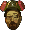 Breaking Bad Walter White & Flask hand cursor