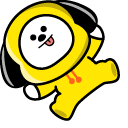 BTS BT21 Chimmy Animated arrow cursor