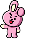 BTS BT21 Cooky Animated arrow cursor