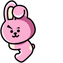 BTS BT21 Cooky Animated hand cursor