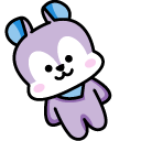 BTS BT21 Mang Animated arrow cursor