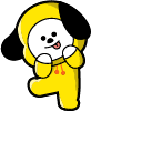 BTS Jimin & Chimmy arrow cursor